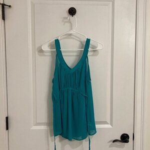 Vintage Forever21 Turquoise Blouse